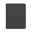 Tucano Book Style 3-Position Muli-Functional Smart Folio with Wake & Sleep Feature & Hi-Tech Metal Brush Exterior for iPad 2/The New iPad - Black IPDSC23